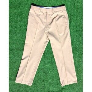 McGregor Casual Athletic Sportswear Light Weight 34x34Flat Front Khaki Pants EUC
